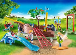 Playmobil - 70741 - Adventureplayground with shipwreck - Detail Playmobil - 70741 - Adventureplayground with shipwreck