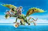 Playmobil - 70730 - Dragon Racing: Ruffnut And Tuffnut with Barf and Belch