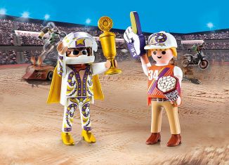 Playmobil - 70692 - DuoPack Stuntshow-Team