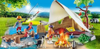 Playmobil - 70743 - Family camping adventure