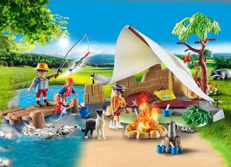 Playmobil - 70743 - Family camping adventure