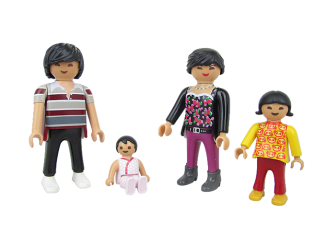 Playmobil - 70753 - Family Figure Set 1