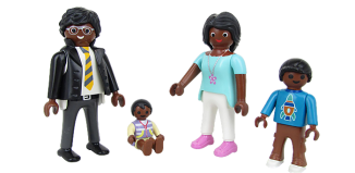 Playmobil - 9881 - Famille africain
