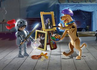 Playmobil - 70709 - Scooby-Doo! Adventure with the Black Knight - Detail Playmobil - 70709 - Scooby-Doo! Adventure with the Black Knight