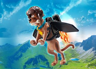 Playmobil - 70711 - SCOOBY-DOO! Collectible Pilot Figure