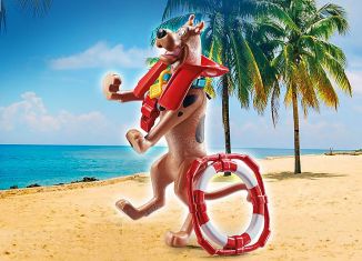 Playmobil - 70713 - SCOOBY-DOO! Collectible Lifeguard Figure - Detail Playmobil - 70713 - SCOOBY-DOO! Collectible Lifeguard Figure
