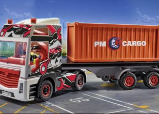 Playmobil - 70771 - Truck with Cargo Container
