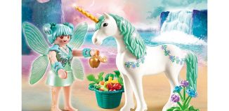 Playmobil - 70655 - Unicornio con Hada de la Alimentación