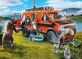Playmobil - 70660-usa - Off Road Adventure Van