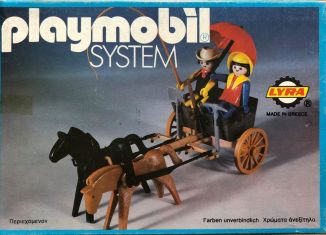 Playmobil - 3L13-lyr - Pareja con carro