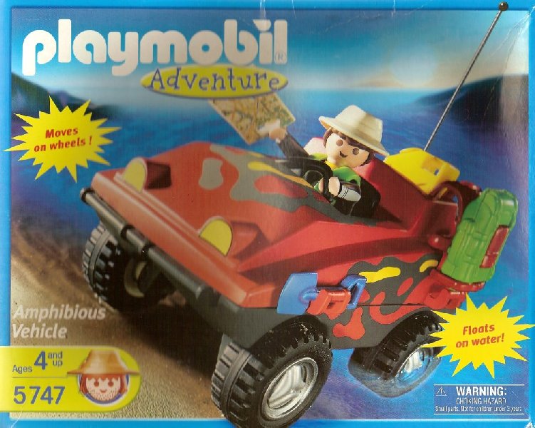 Playmobil 5747 - Amphibious Vehicle - Box