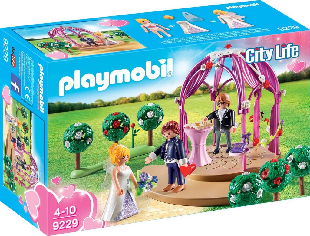 Playmobil 9229 - Wedding pavilion with bridal couple - Box