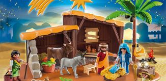 Playmobil - 5588v2 - Nativity scene with stable