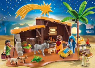Playmobil - 5588v2 - Nativity scene with stable