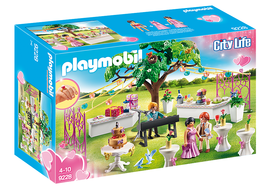 Playmobil 9228 - Wedding party - Box