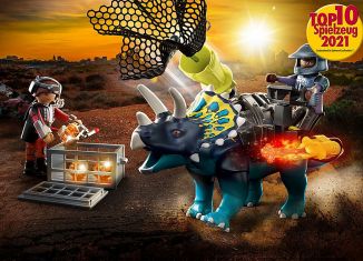 Playmobil - 70627 - Triceratops: Battle for the Legendary Stones