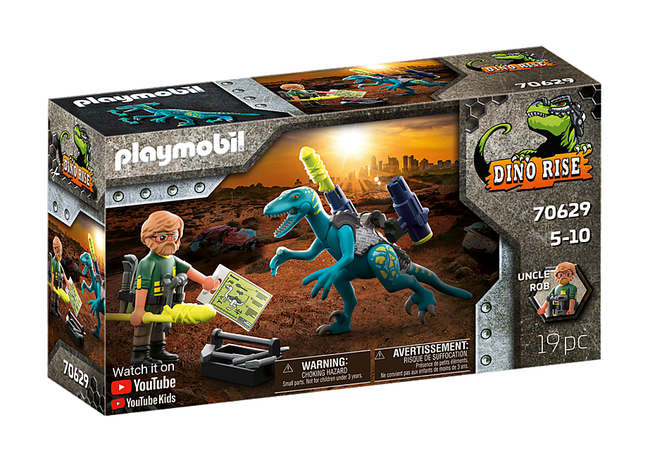 Playmobil 70629 - Deinonychus: Ready for Battle - Box