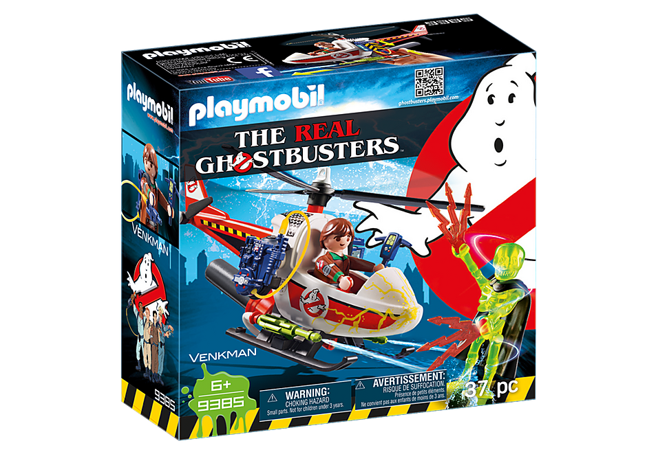 Playmobil 9385 - Venkman with Helicopter - Box