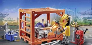 Playmobil - 70774 - Fabrication de containers