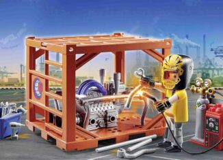 Playmobil - 70774 - Fabrication de containers