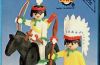 Playmobil - 3580-lyr - Mounted Indian And Brave