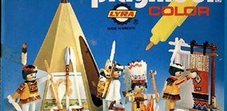 Playmobil - 3621-lyr - Indianer / Tipi