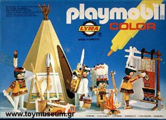 Playmobil - 3621-lyr - Indians / Teepee
