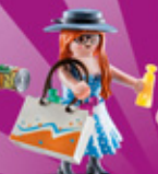 Playmobil - DELETE - Femme avec sac d'achets