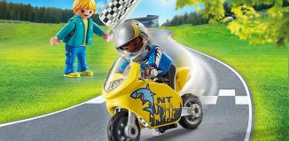 Playmobil - 70380 - Boys with Motorcycle