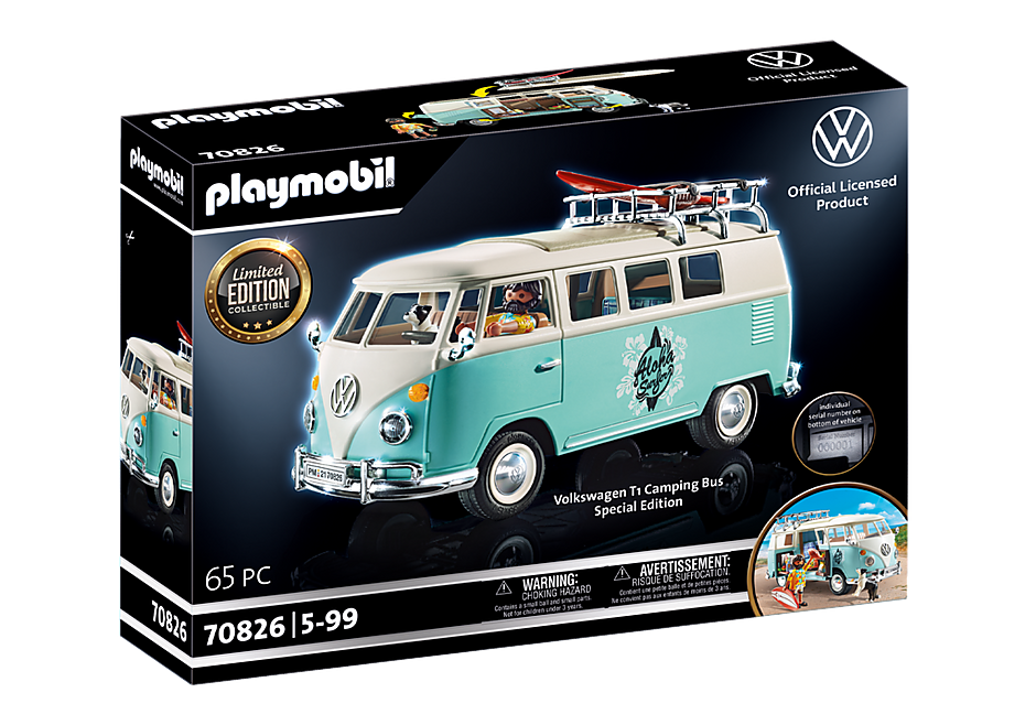 Playmobil 70826 - Volkswagen T1 Camping Bus - Special Edition - Box