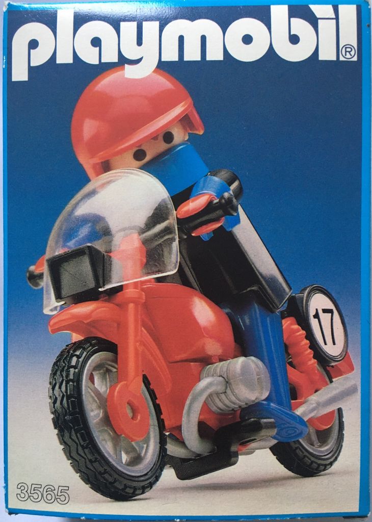 Playmobil 3565 - Motorcycle Racer - Box
