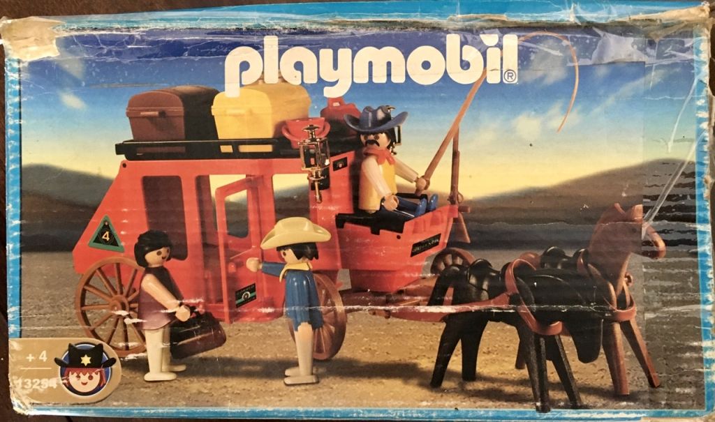 Playmobil 13254-ant - diligencia roja - Caja
