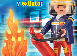 Playmobil - R057-30795924-esp - Bombero