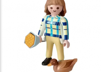 Playmobil - 70149v12 - Lady with Flowers and Duck