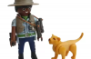 Playmobil - 70148v3 - Gamekeeper with Lion