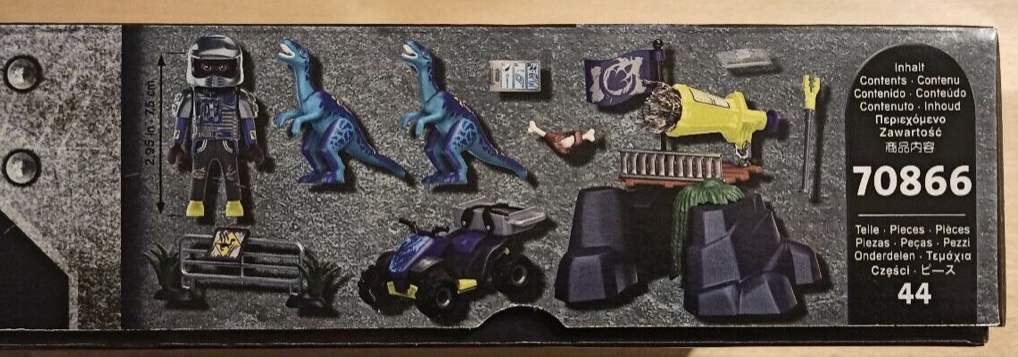 Playmobil 70866 - Jaden's Raptor Adventure - Back