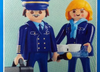 Playmobil - 3109 - Pilot und Stewardess "Aero Lloyd"