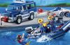 Playmobil - 4087V2 - THW Offroader & Boat