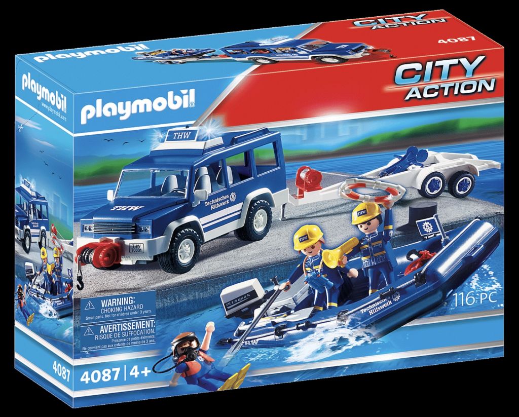 Playmobil 4087V2 - Set THW - Box
