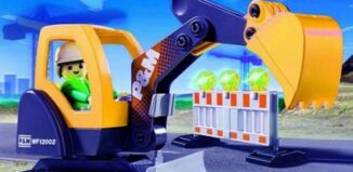 Playmobil - 5031 - Mini excavator with Absperrbake and signal light