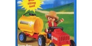 Playmobil - 5774 - Boy with Tractor