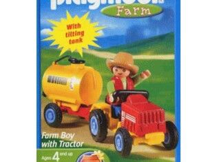 Playmobil - 5774-usa - Boy with Tractor