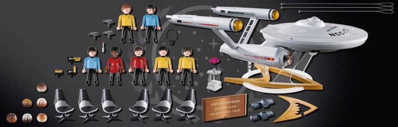 Playmobil 70548 - Star Trek U.S.S. Enterprise - Zurück
