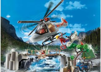 Playmobil - 70663 - Canyon Copter Rescue
