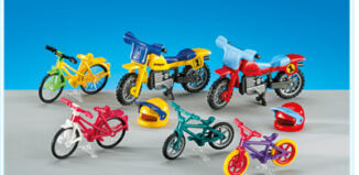 Playmobil - 7966-usa - Bicyclettes et motocyclettes