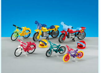 Playmobil - 7966-usa - Bicyclettes et motocyclettes