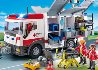 Playmobil - 9536-ger - German Red Cross equipment vehicle