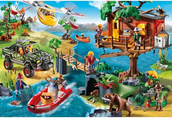Playmobil 56164 - Puzzle Adventure-Tree House - Box