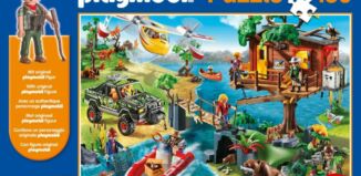 Playmobil - 56164 - Puzzle Abenteuer-Baumhaus mit 150 Teilen und Wanderer-Figur