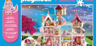 Playmobil - 56383 - Puzzle Prinzessinnen-Schloss mit 100 Teilen und Prinzessinnen-Figur
